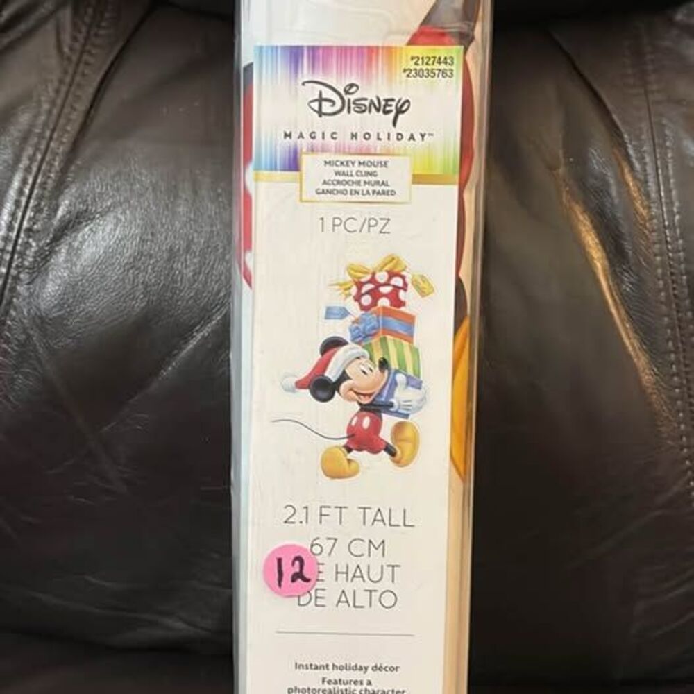 Disney Magic Holiday Mickey Mouse Wall Cling